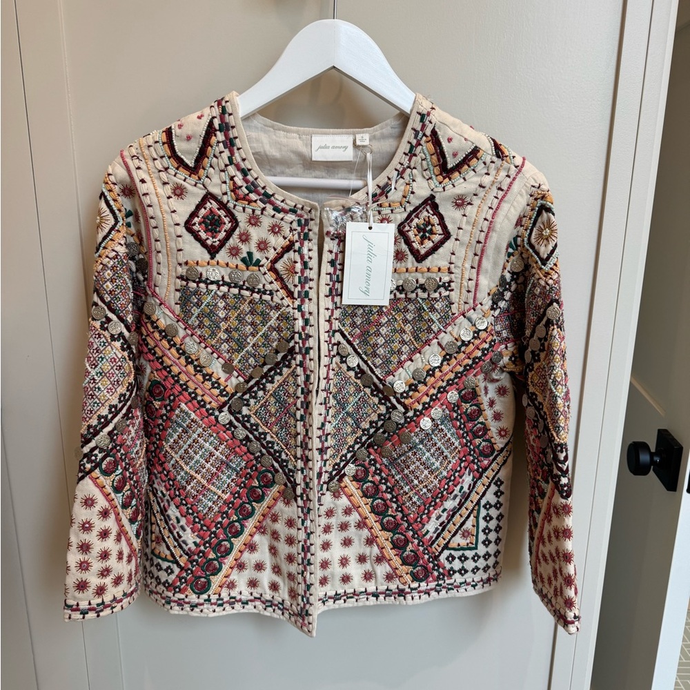 Julia Amory Anika Embroidered Jacket